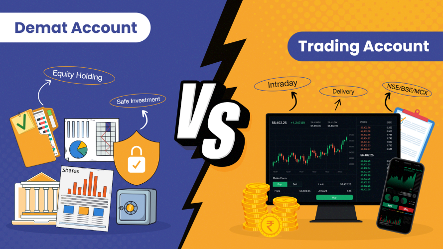 Demat VS Trading
